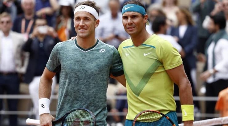 רפאל נדאל וקספר רוד. קרב ראשון בהיסטוריה בניהם