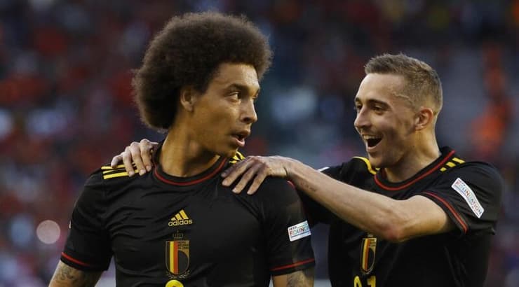 אקסל ויטסל חוגג (רויטרס) אקסל ויטסל חוגג