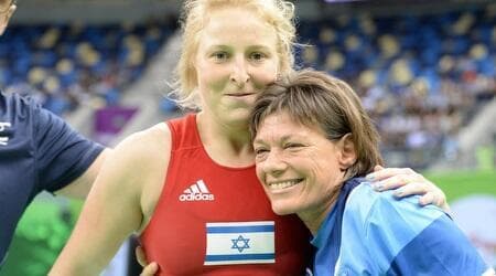 קרטיש וד"ר מיה קלה בנצור (הוועד האולימפי) קרטיש וד"ר מיה קלה בנצור