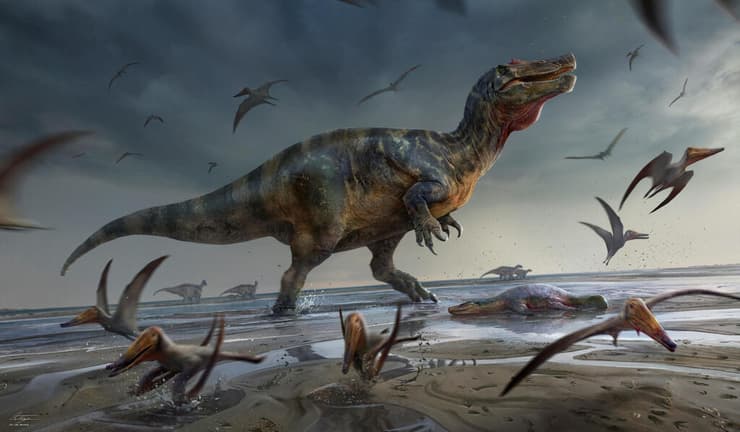 איור של הדינוזאור הגדול
