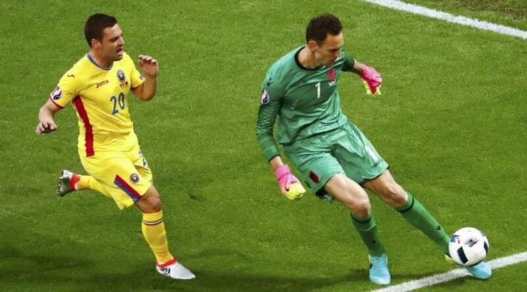 אטריט ברישה מול רומניה ביורו 2016