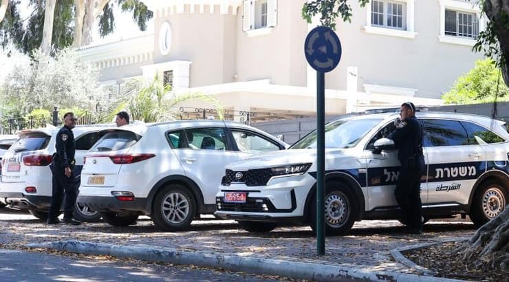 שוטרים בהפגנה (שחר גרוס) שוטרים בהפגנה