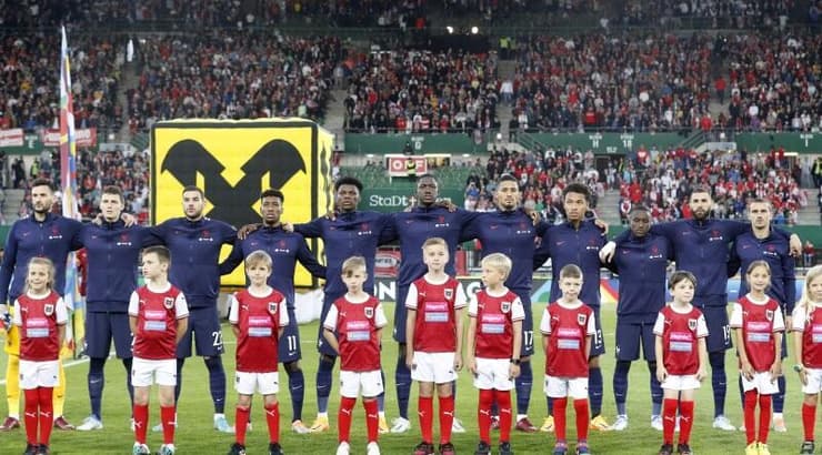 שחקני נבחרת צרפת (רויטרס) שחקני נבחרת צרפת