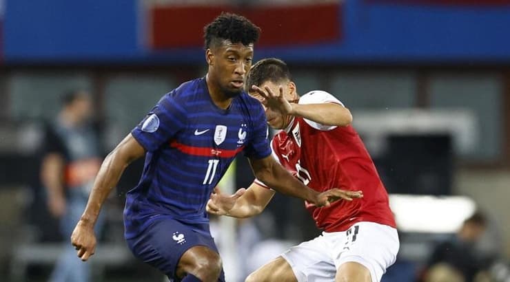 קינגסלי קומאן במאבק (רויטרס) קינגסלי קומאן במאבק