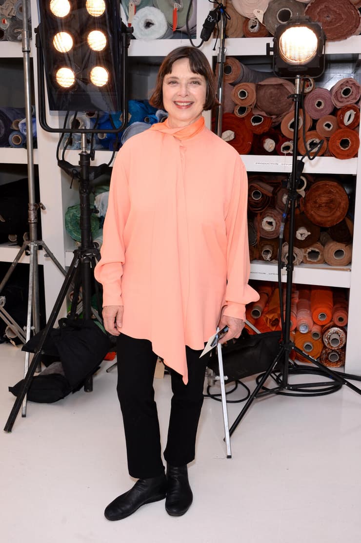 איזבלה רוסליני בשבוע האופנה בניו יורק, 2017