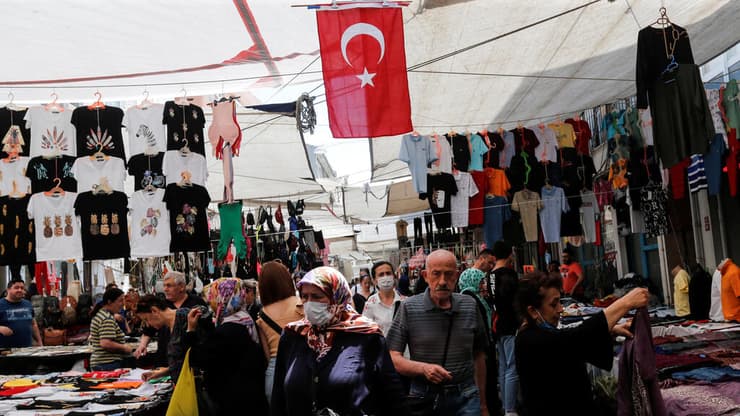 שוק פתוח באיסטנבול טורקיה 