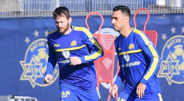 ערן זהבי באימון מכבי תל אביב