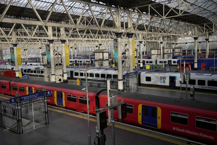 שביתת רכבות בבריטניה