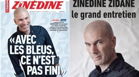 זינדין זידאן על השער ב'לאקיפ' (מערכת ONE) זינדין זידאן על השער ב'לאקיפ'