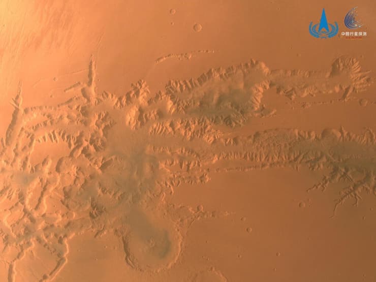 תמונות של מאדים שצילמה גשושית סינית Tianwen-1