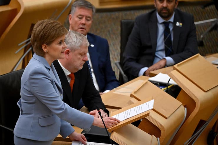 ראש ממשלת סקוטלנד ניקולה סטרג'ן משאל עם עצמאות