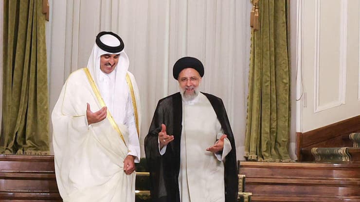 אמיר קטאר ונשיא איראן