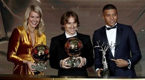 קיליאן אמבפה ולוקה מודריץ'