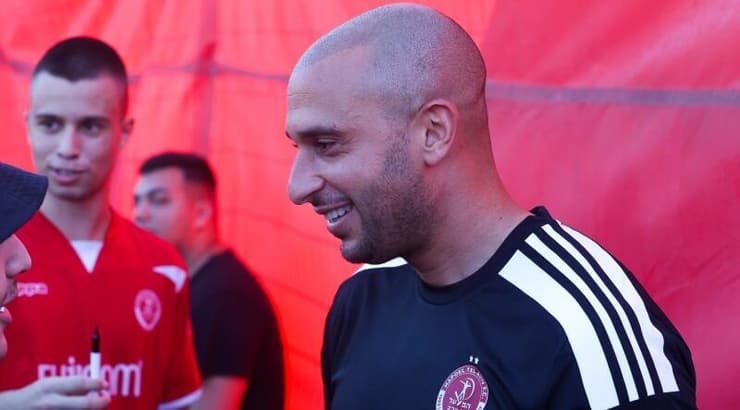 עומר דמארי באימון הפתיחה (שחר גרוס) עומר דמארי באימון הפתיחה