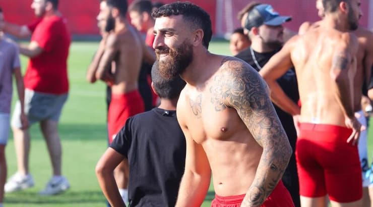 דור אלו באימון הפתיחה (שחר גרוס) דור אלו באימון הפתיחה