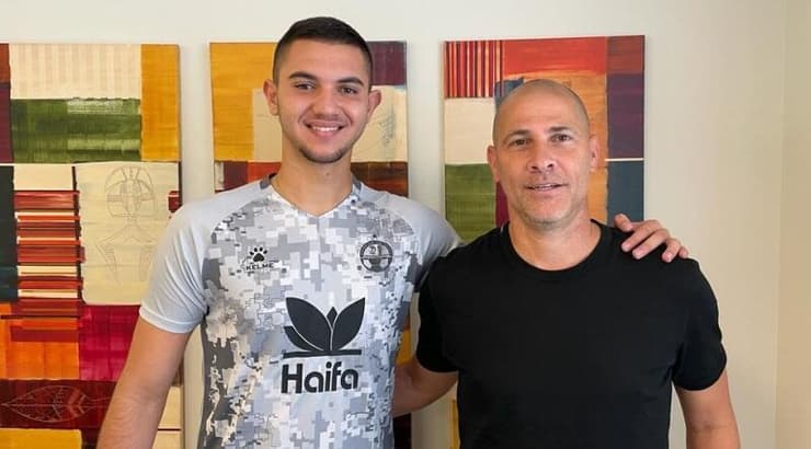 עמית משיח עם סוכנו אבי נמני