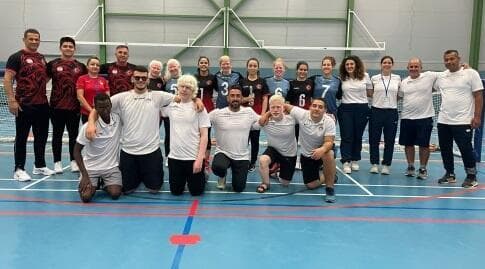 נבחרת הנערים והנערות (באדיבות ההתאחדות לספורט נכים) נבחרת הנערים והנערות