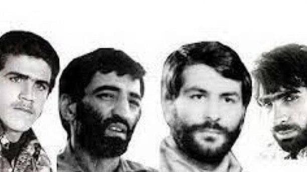 איראן תמונותיהם של ארבעת האיראנים שנעלמו ב מלחמת לבנון 1982