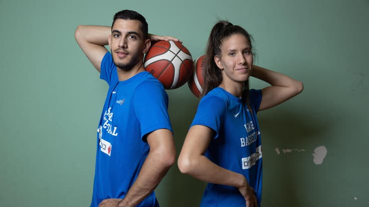 דוברת וגרזון. קיץ משמעותי לנבחרות (צילום: עוז מועלם) נועם דוברת וירדן גרזון