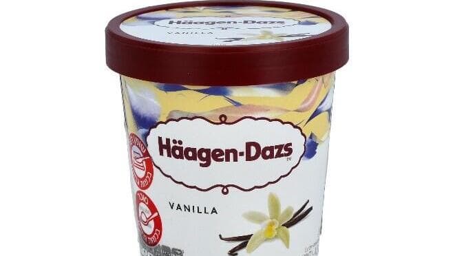 הגלידה בריקול הקודם של החברה (צילום: יח"צ) האגן דאז וניל ריקול