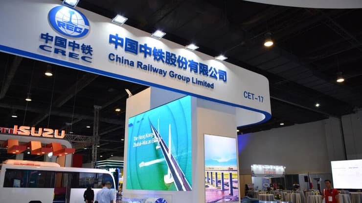 CREC, חברת תשתיות הרכבת הממשלתית בסין