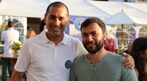 נועם גרשוני ואנדי רם (אביב גוטליב) נועם גרשוני ואנדי רם