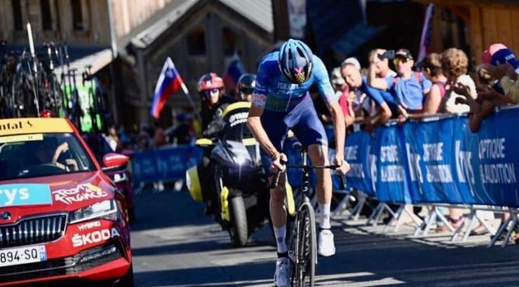 כריס פרום מסיים את המסלול