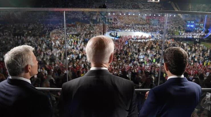 ג'ו ביידן, יצחק הרצוג ויאיר לפיד