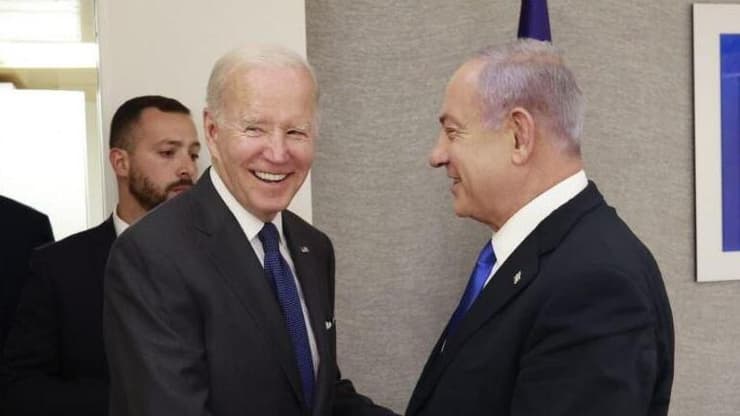 בנימין נתניהו נפגש עם נשיא ארה"ב ג'ו ביידן הבית הנשיא ירושלים