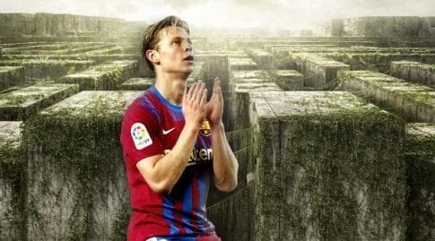 מצב מסובך. פרנקי דה יונג (רויטרס, יח"צ) מצב מסובך. פרנקי דה יונג