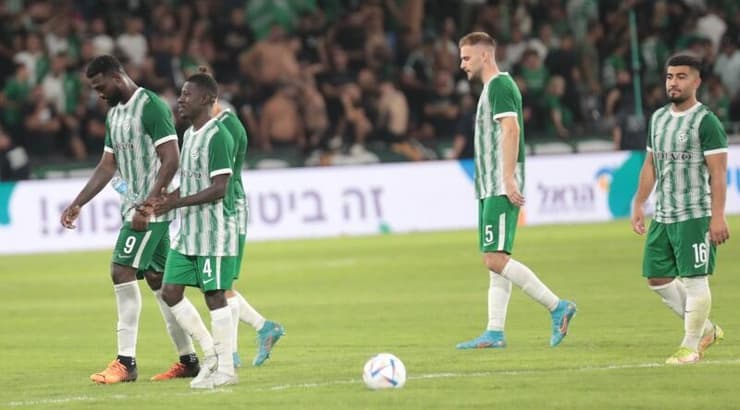 שחקני מכבי חיפה מאוכזבים