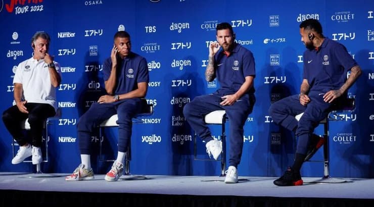 ניימאר, מסי, אמבפה וגאלטייה