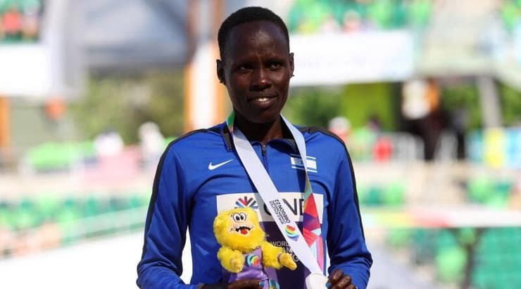 לונה סלפטר על הפודיום (רויטרס) לונה סלפטר על הפודיום