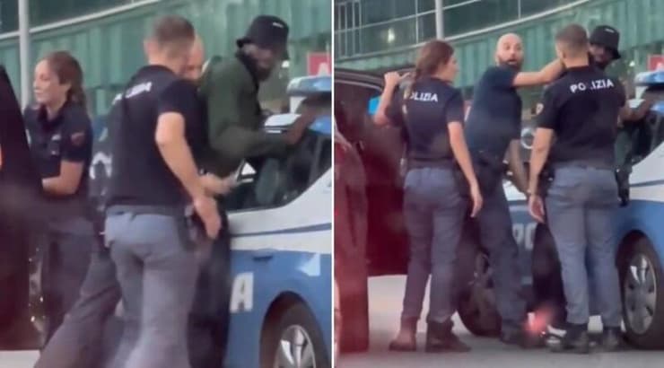 בקאיוקו והמשטרה (צילום מסך) בקאיוקו והמשטרה