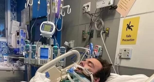 ארה"ב אינדיאנה ניק בוסטיק מאושפז בית חולים אחרי שהציל משפחה משריפה