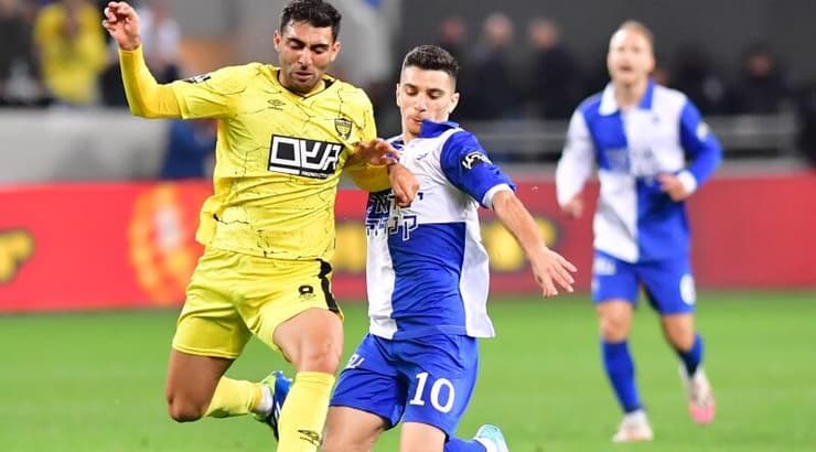 דן עזריה ודן ביטון במאבק