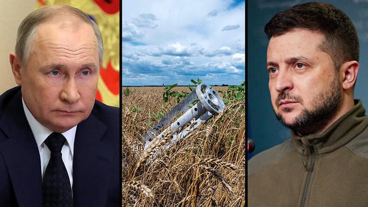 נשיא אוקראינה וולודימיר זלנסקי נשיא רוסיה ולדימיר פוטין משבר מזון חיטה