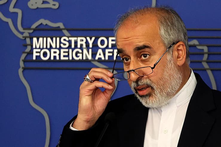דובר משרד החוץ של איראן נאסר קנאני