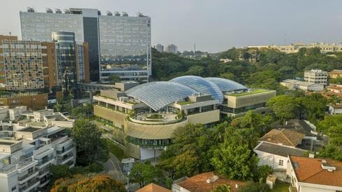 המרכז החדש לחינוך ולמחקר של בית החולים ע"ש איינשטיין בסאו פאולו