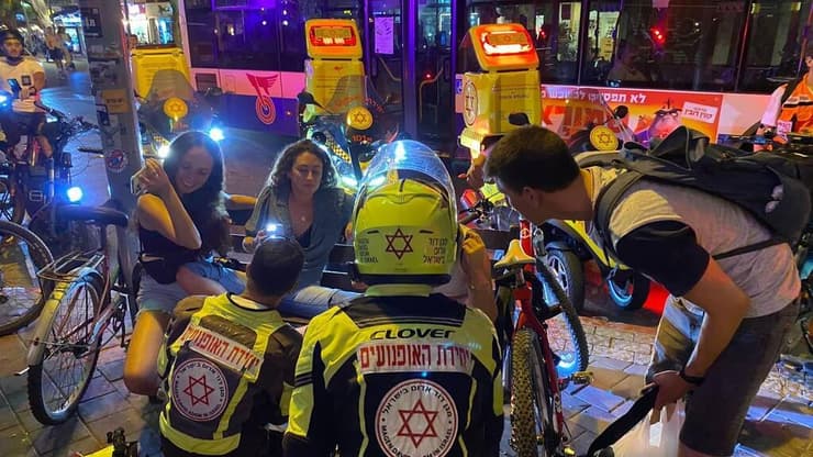 זירת הירי ברחוב דיזנגוף בתל אביב