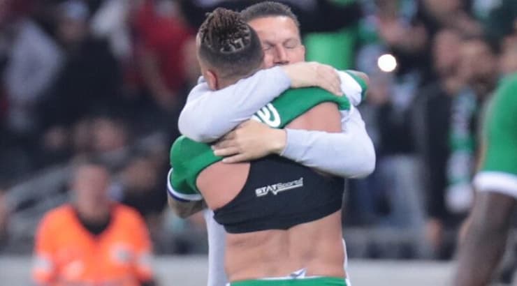 צ'ירון שרי וברק בכר חוגגים