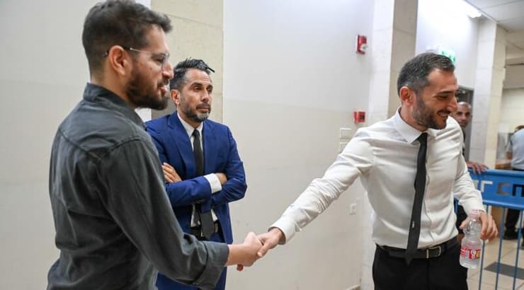 עו"ד רועי רוזן ומשה חוגג