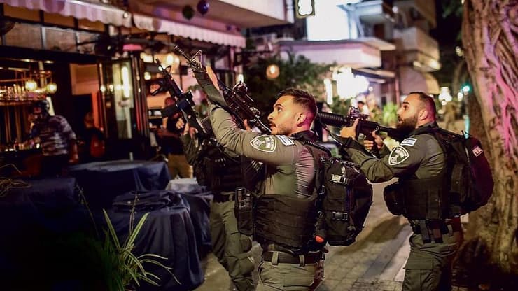 המרדף אחר המחבל בפיגוע בתל אביב