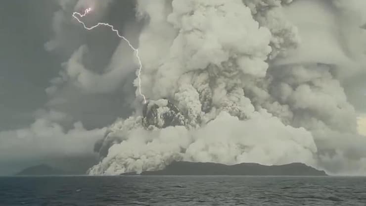 התפרצות הר הגש הונגה טונגה