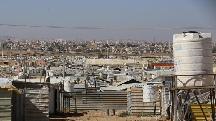 מחנה פליטים סורים בירדן