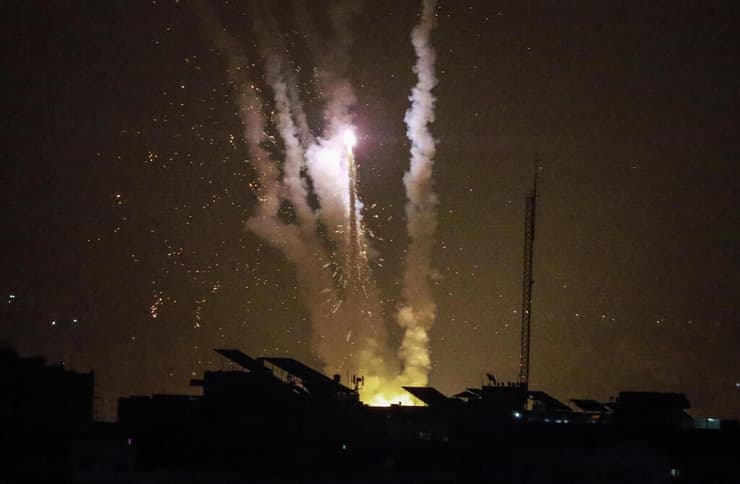 ירי רקטות מעזה לישראל מבצע עלות השחר