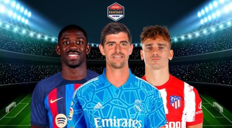 גריזמן, קורטואה ודמבלה (La Liga) גריזמן, קורטואה ודמבלה