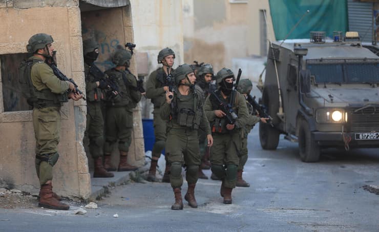 כוחות צה"ל בכפר רומאנה