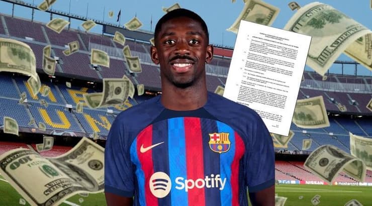 אוסמן דמבלה (האתר הרשמי של ברצלונה) אוסמן דמבלה