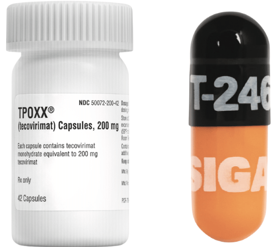 TPOXX תרופה נגד אבעבועות הקוף